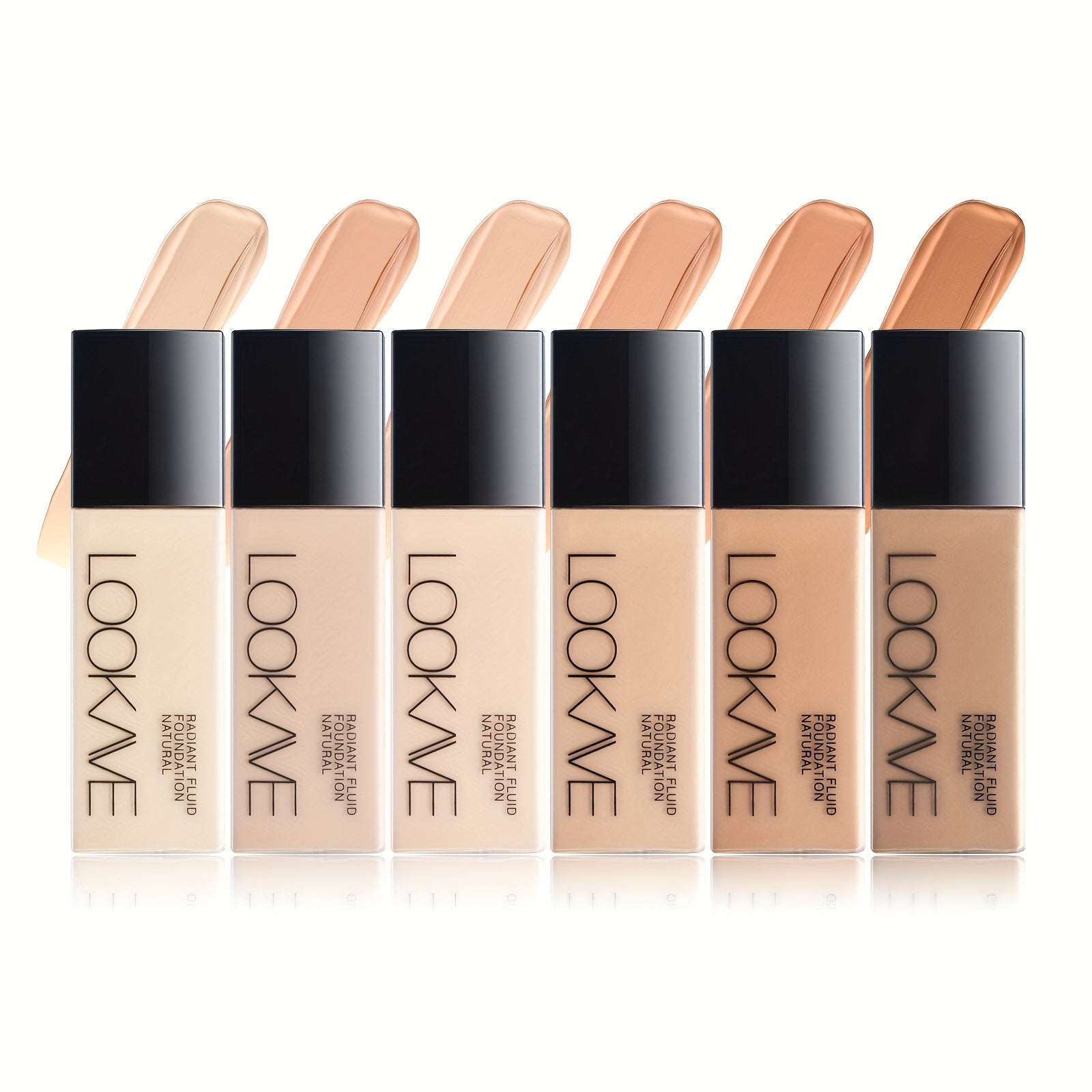 Flawless Finish Long-Lasting Foundation - Waterproof, sweat-proof and oil-controlling, easy-to-spread concealer for all skin tones, matte finish, hydrating makeup