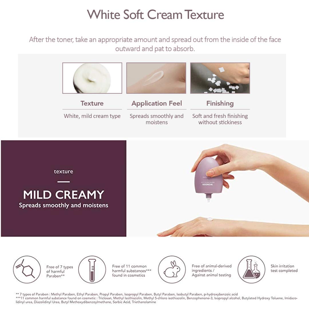 Haruharu WONDER - Black Rice Hyaluronic Cream 50ml - active moisturizing cream for sensitive skin