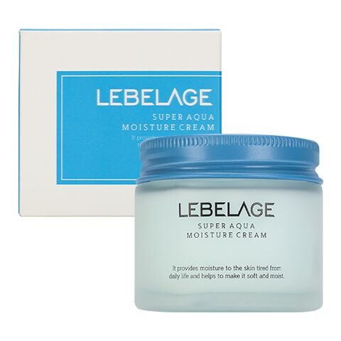 LEBELAGE Super Aqua Moisture Cream 70 ml – Hydratační krém pro všechny typy pleti