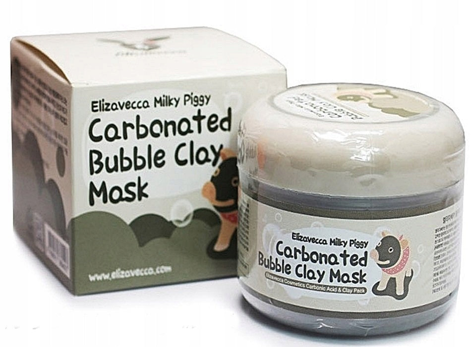 Elizavecca - Carbonated Bubble Clay Milky Piggy - 100ml