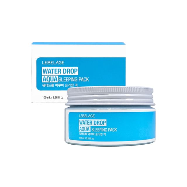 LEBELAGE Water Drop Aqua Sleeping Pack 100 ml – Hydratační noční maska