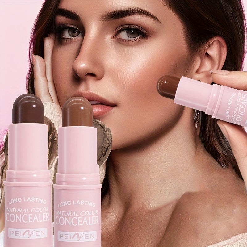 Long-lasting concealer set with natural color: 4 shades for perfect coverage, waterproof, sweat-proof and suitable for all skin types