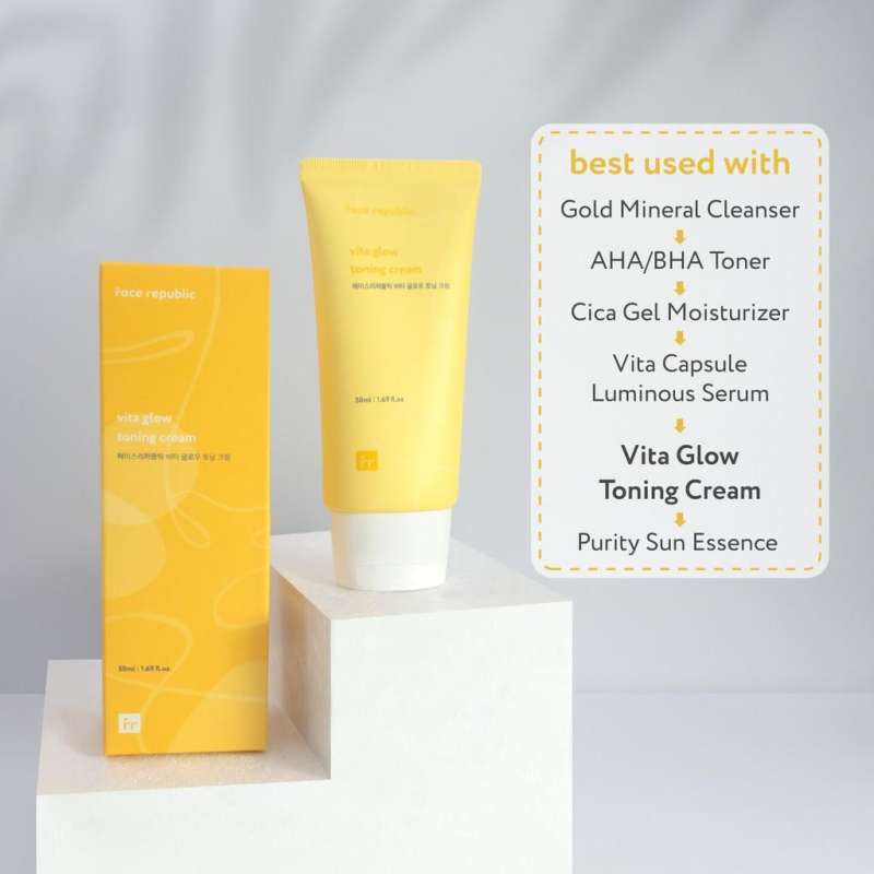 Face Republic - Vita Glow Radiance Cream 50ml - Brightening cream Vita Glow 50ml