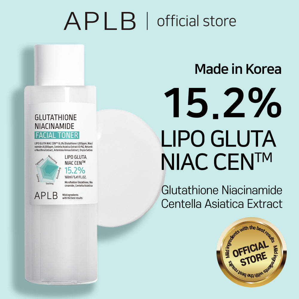 APLB - Glutathione Niacinamide Facial Toner 160ml - GLUTATHIONE NIACINAMIDE FACIAL TONER