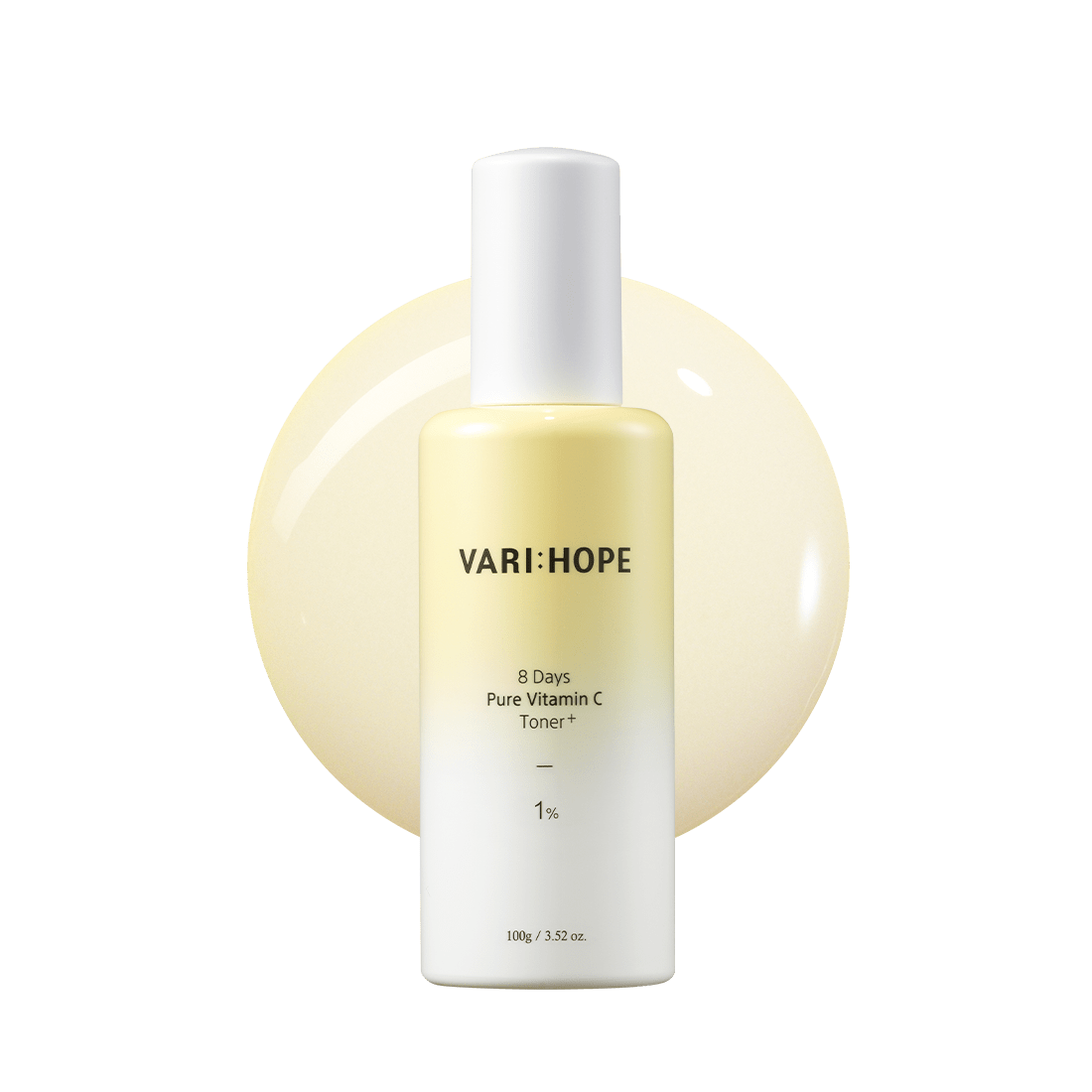 VARI:HOPE 8 Days Pure Vitamin C Toner Plus 100 ml - Tonic Plus 8 days pure vitamin C