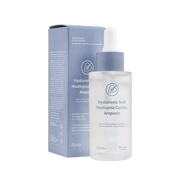esfolio - Ampoule with hyaluronic acid and Houttuynia Cordata herb extract [50 ml]