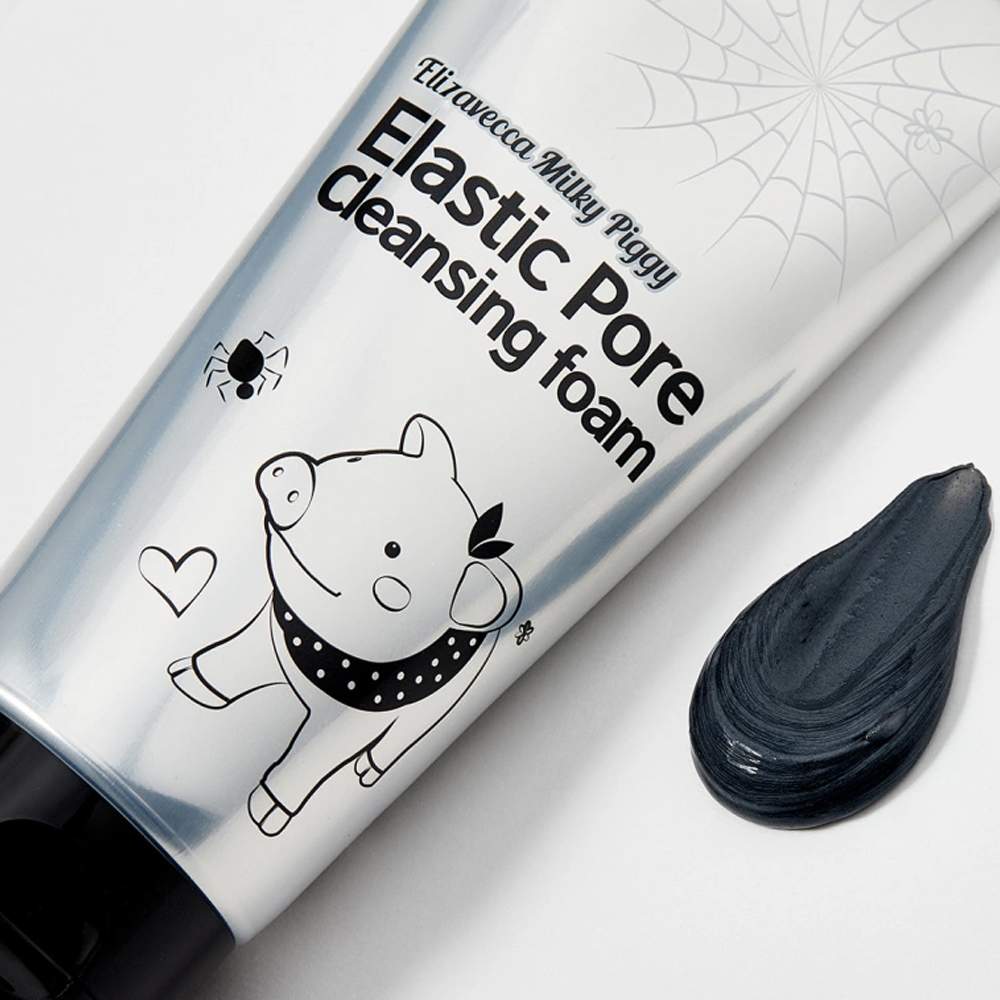 Elizavecca - Elastic Pore Milky Piggy Pore Cleansing Foam - 120ml