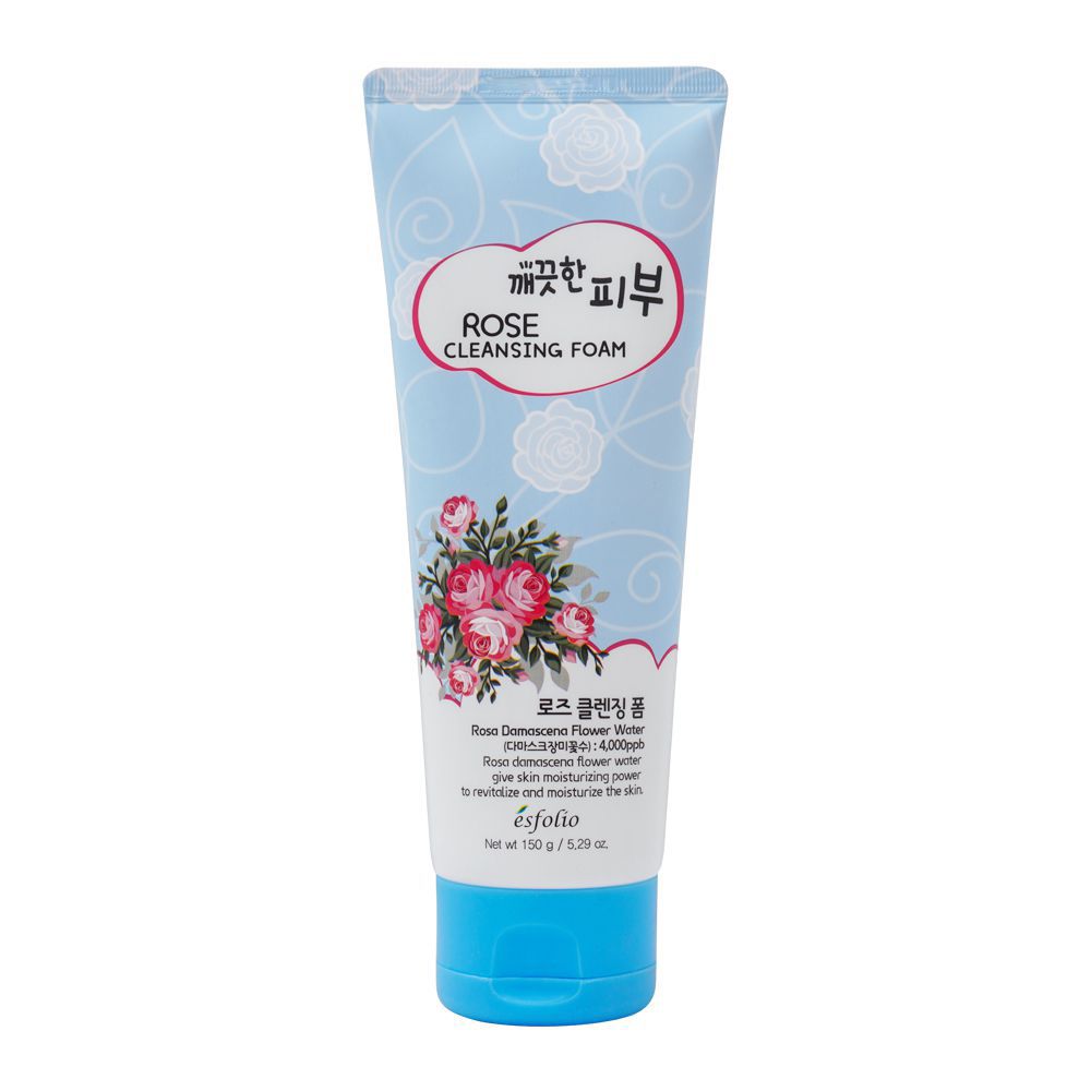 Esfolio - Cleansing Foam with Rose [150 g] 