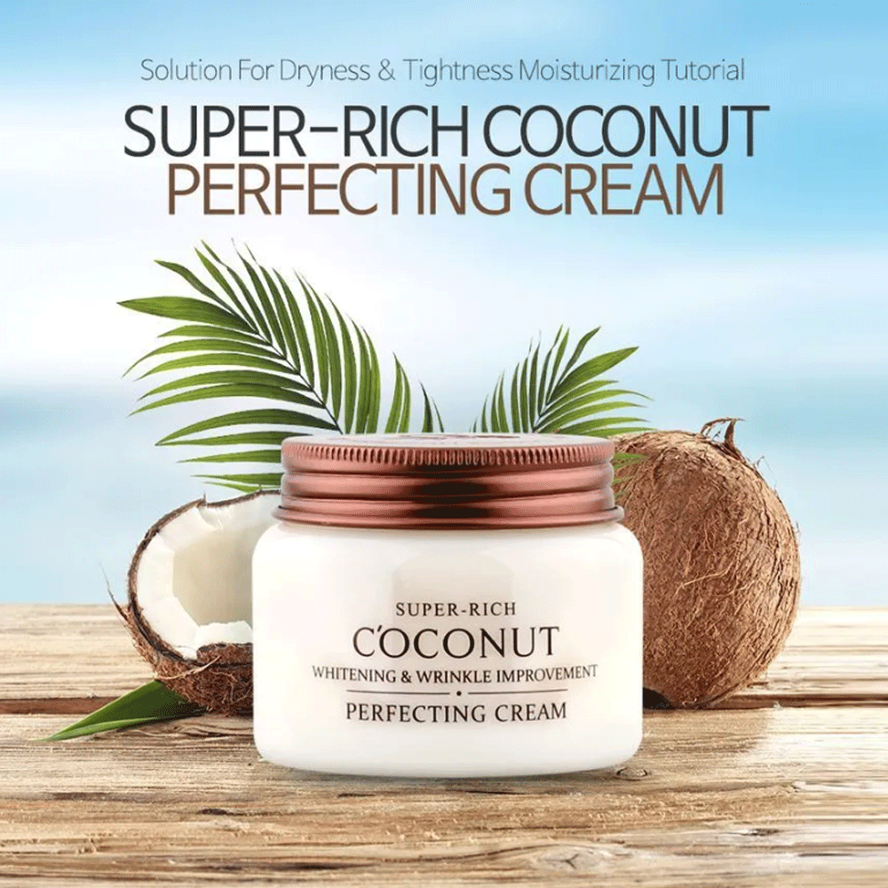 Esfolio - Face Cream - Super Rich Coconut Smoothing Cream [120 ml]