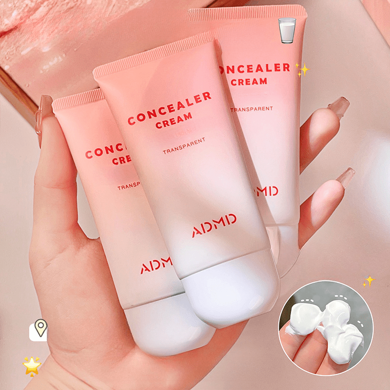 ADMD Concealer Cream: Lightweight, Transparent, and Hydrating Face Primer for All Skin Types - Concealer Cream: Lightweight, Transparent, and Hydrating Face Primer for All Skin Types
