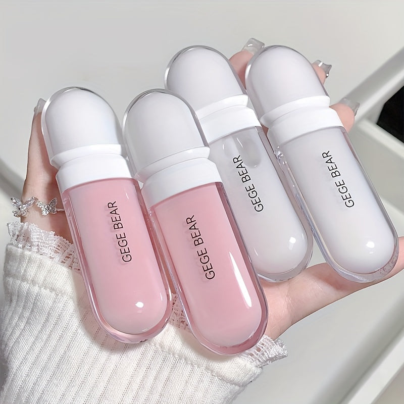 Hydrating and moisturizing lip oil, shiny and fresh lip gloss, moisturizing lip care for everyday makeup - cosmetics for women and girls