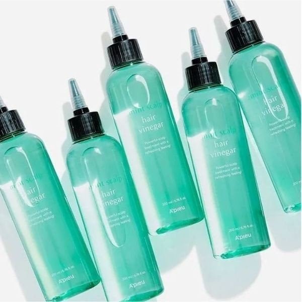 A'PIEU - Peeling vinegar for the scalp with mint - 200 ml