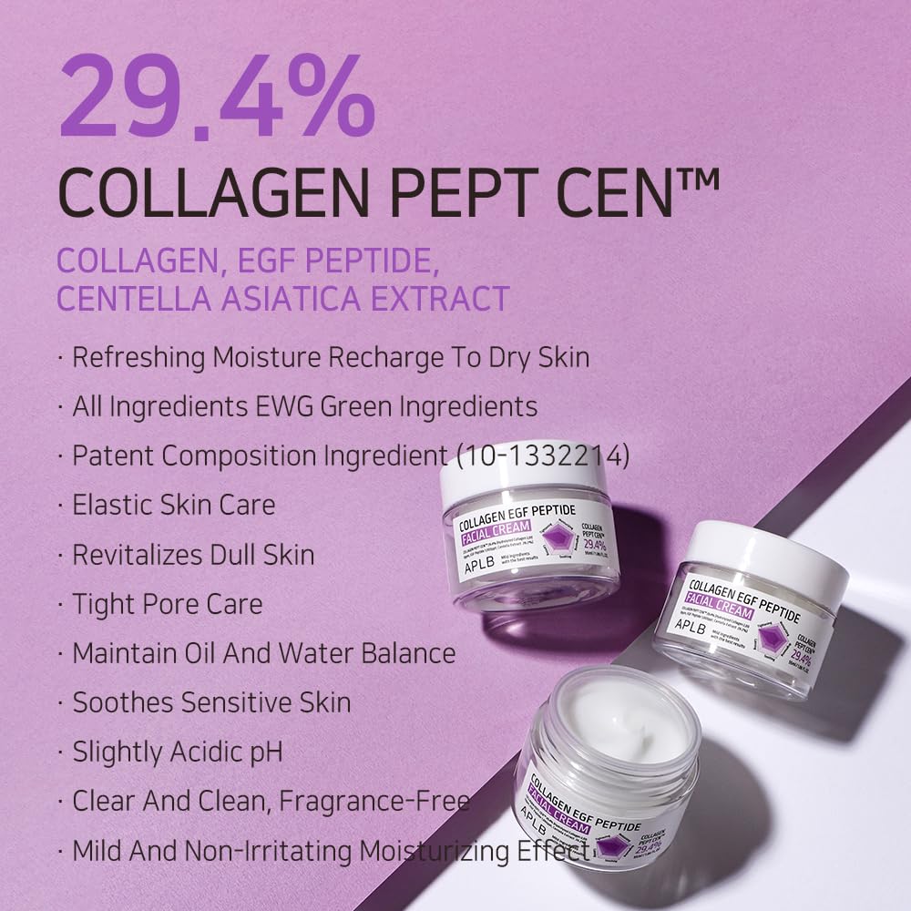 APLB - Collagen EGF Peptide Facial Cream - Collagen facial cream with EGF peptide