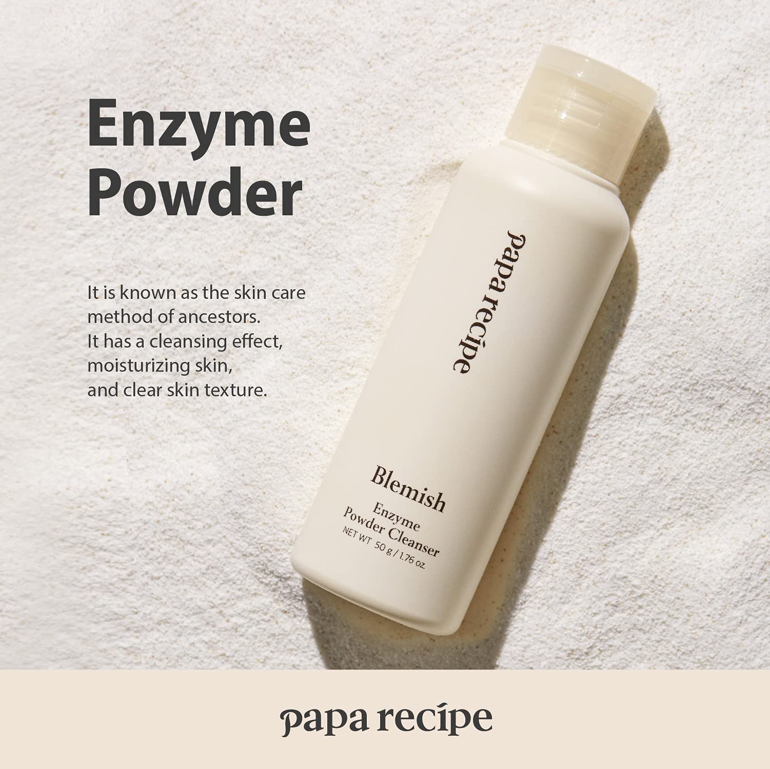 papa recipe - Enzymatic powder cleanser - 50g