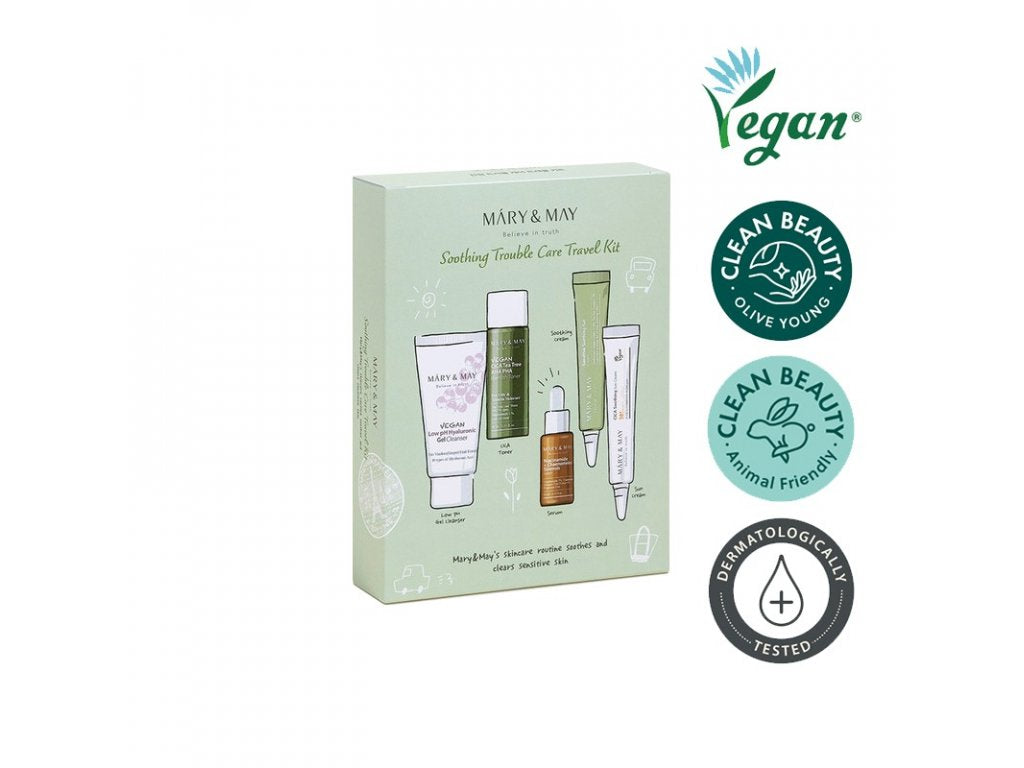 Mary&amp;May - Sensitive Skin Care Travel Set [6 Pieces]