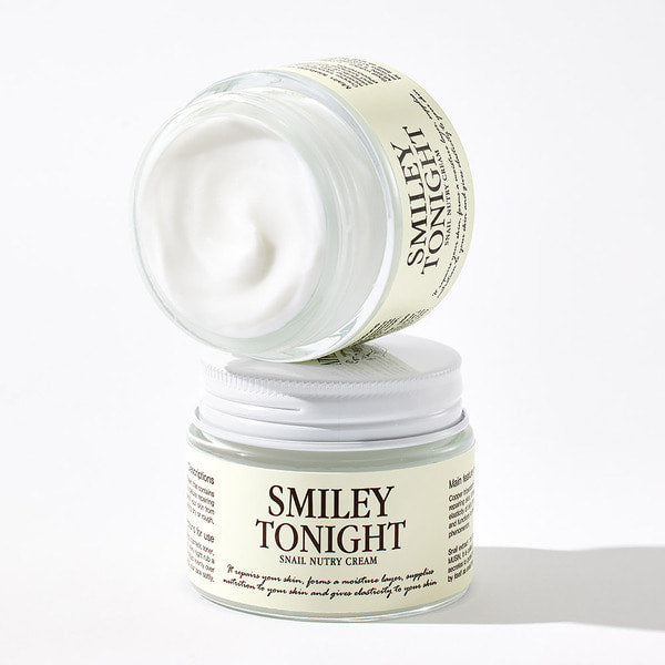 GRAYMELIN - Smiley Tonight Snail Nutry Cream 50g - Nourishing cream with snail extract 50g