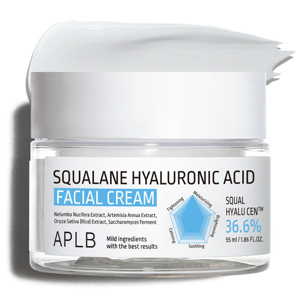 APLB - Face cream with squalane and hyaluronic acid - 55 ml