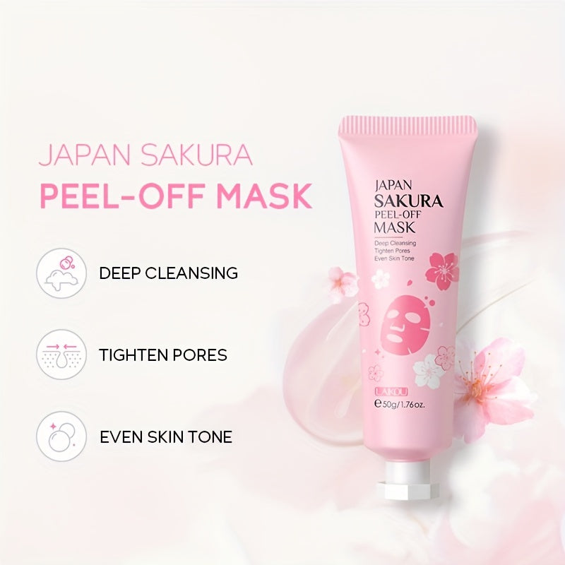 10pcs Japanese Sakura Skin Care Set for All Skin Types - Day and Night Care - Deep Cleansing, Hydration, Nourishment, Firming, Hydration, Pore Narrowing, Suitable for Travel - Ideal Gift for Mother's Day, Valentine's Day and Thanksgiving