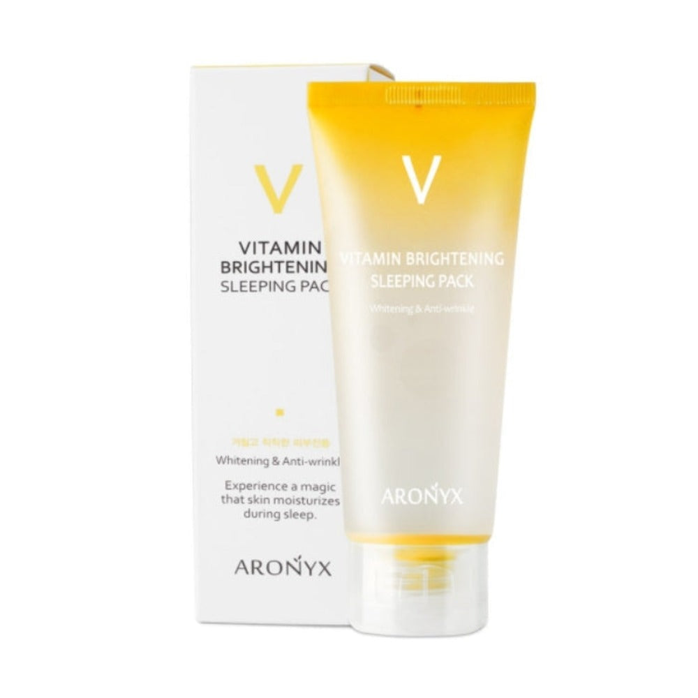 MediFlower - ARONYX Vitamin Brightening Sleeping Pack [100ml] - Night mask with vitamins for skin brightening [100ml]