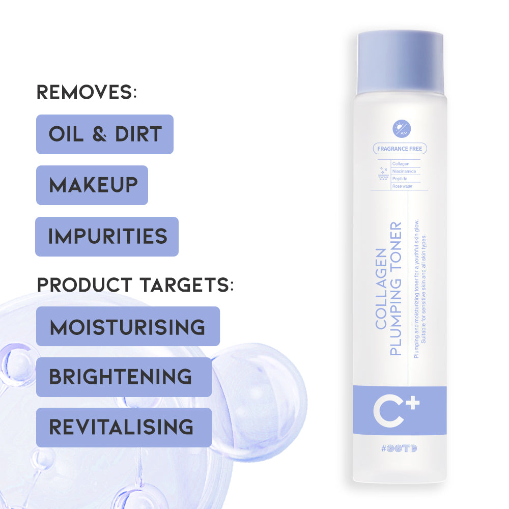 OOTD - Collagen Plumping Toner AM [250ml] - Collagen plumping toner [250ml]