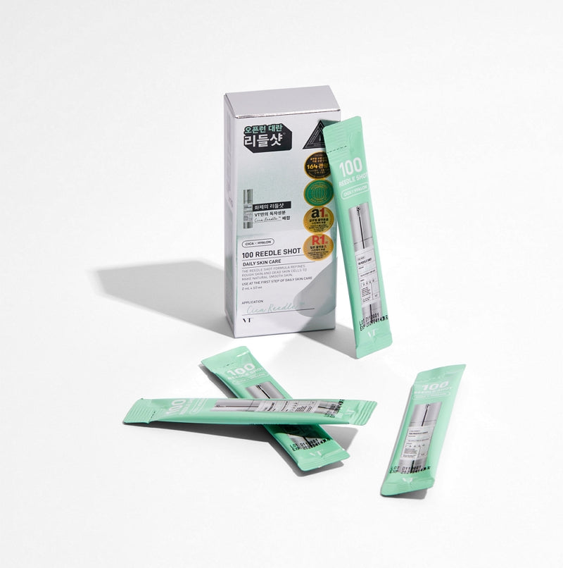 VT Reedle Shot 100 Stick Pouch – Sada jednorázových sér s mikrojehličkami