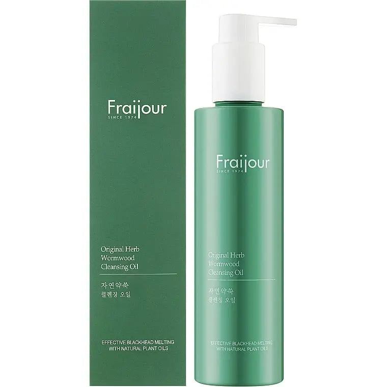 Fraijour - Herbal Cleansing Oil with Wormwood for Makeup Removal - 210ml