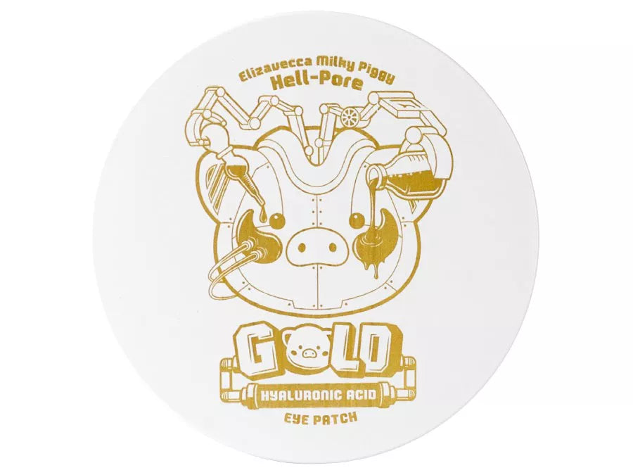 Elizavecca - Hell-Pore Gold Hyaluronic Acid Eye Mask [60 pieces]