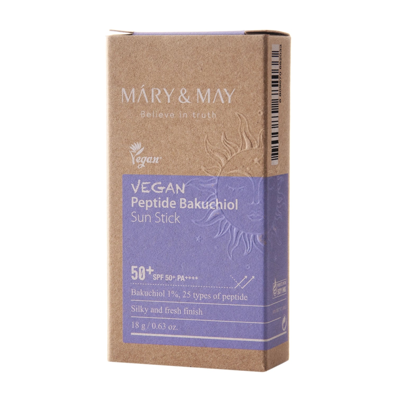 Mary&amp;May - Vegan Protective Stick Cream with Peptides and Bakuchiol [18 g]