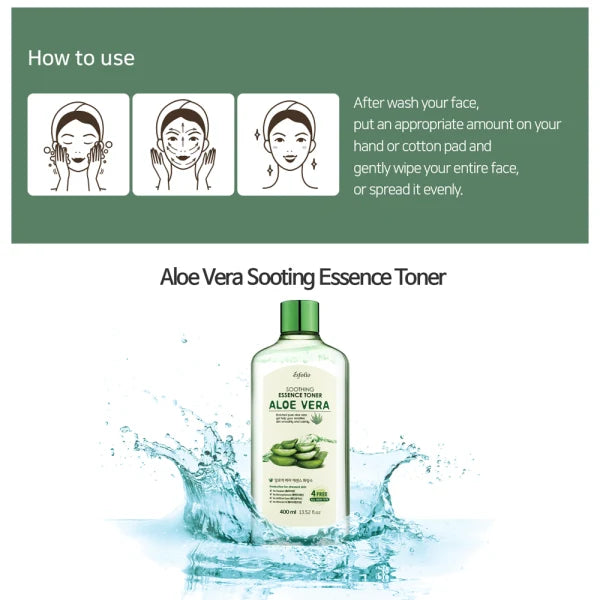 Esfolio - Soothing Tonic with Aloe Vera Essence [400 ml]