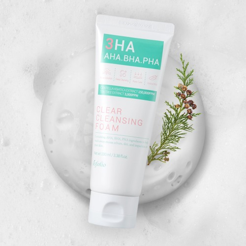 ESFOLIO 3HA CLEAR CLEANSING FOAM - 3HA Clear Cleansing Foam [100 ml]