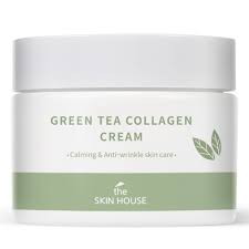 The SKIN HOUSE - Green Tea Collagen Cream [50ml] - Collagen cream with green tea [50ml]
