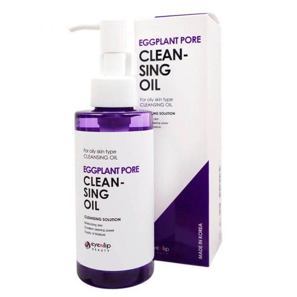 eyeNlip - Cleansing Oil [Eggplant Pore] 150ml - Cleansing oil with eggplant for pores 150ml
