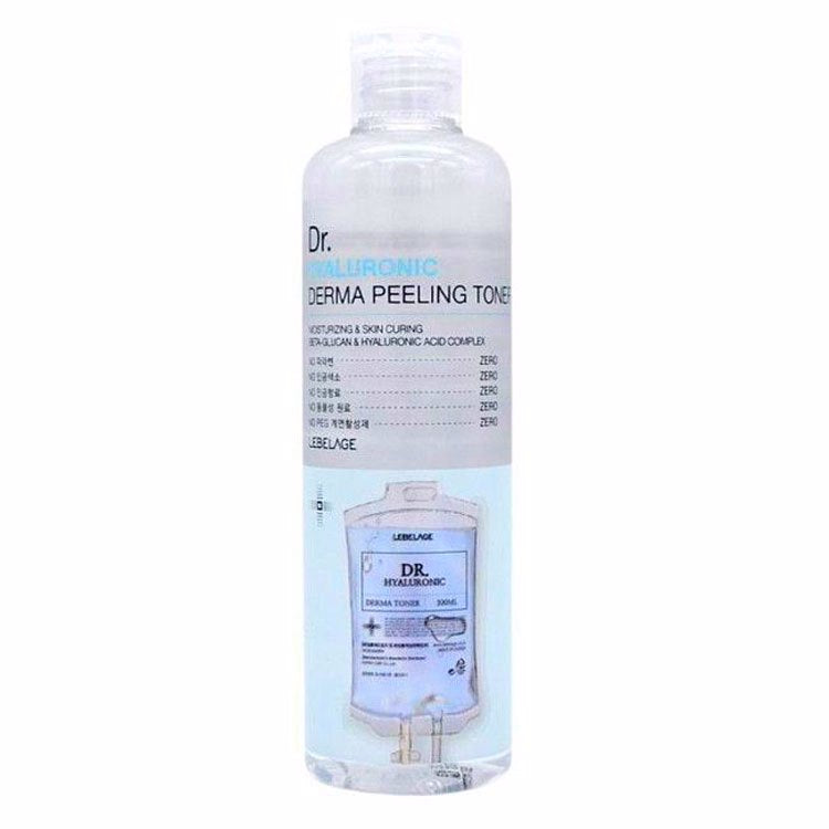 LEBELAGE - Dr. Hyaluronic Derma Peeling Toner [310ml] - Derma peeling toner with hyaluronic acid [310ml]