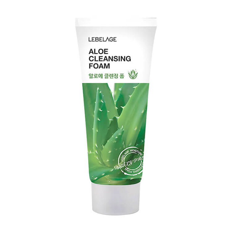 LEBELAGE - Aloe Cleansing Foam 100ml - Cleansing foam with aloe vera 100ml