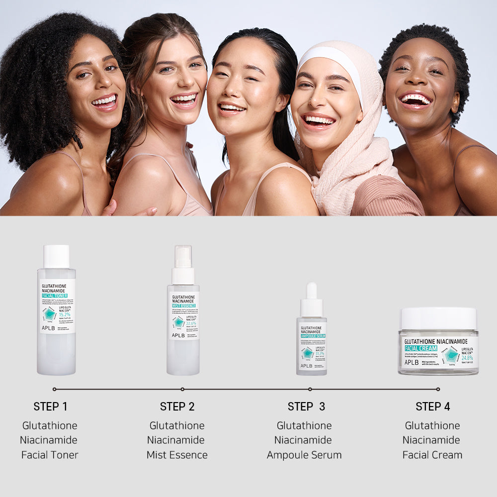 APLB - Glutathione Niacinamide Facial Toner 160ml - GLUTATHIONE NIACINAMIDE FACIAL TONER