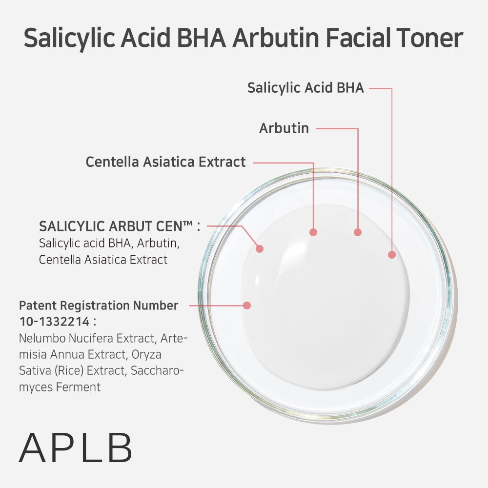 APLB - Salicylic facial cleansing tonic - 160 ml 