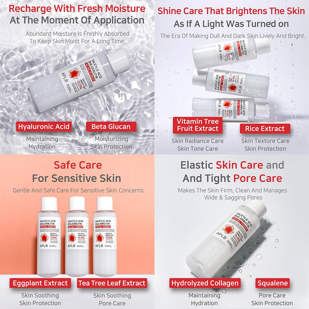 APLB - Salicylic facial cleansing tonic - 160 ml 