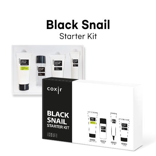 COXIR - Black Snail Starter Kit [4 pcs]